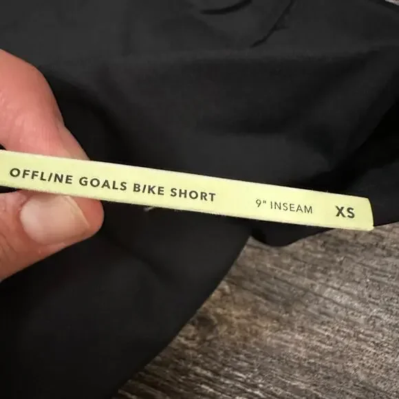 Offline by Aerie Black High Rise Biker Shorts BUNDLE XS - Picture 4 of 5